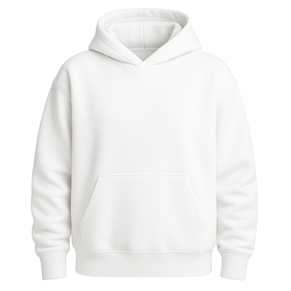 HOODLOOSE HOODIE OVERSIZE - WHITE