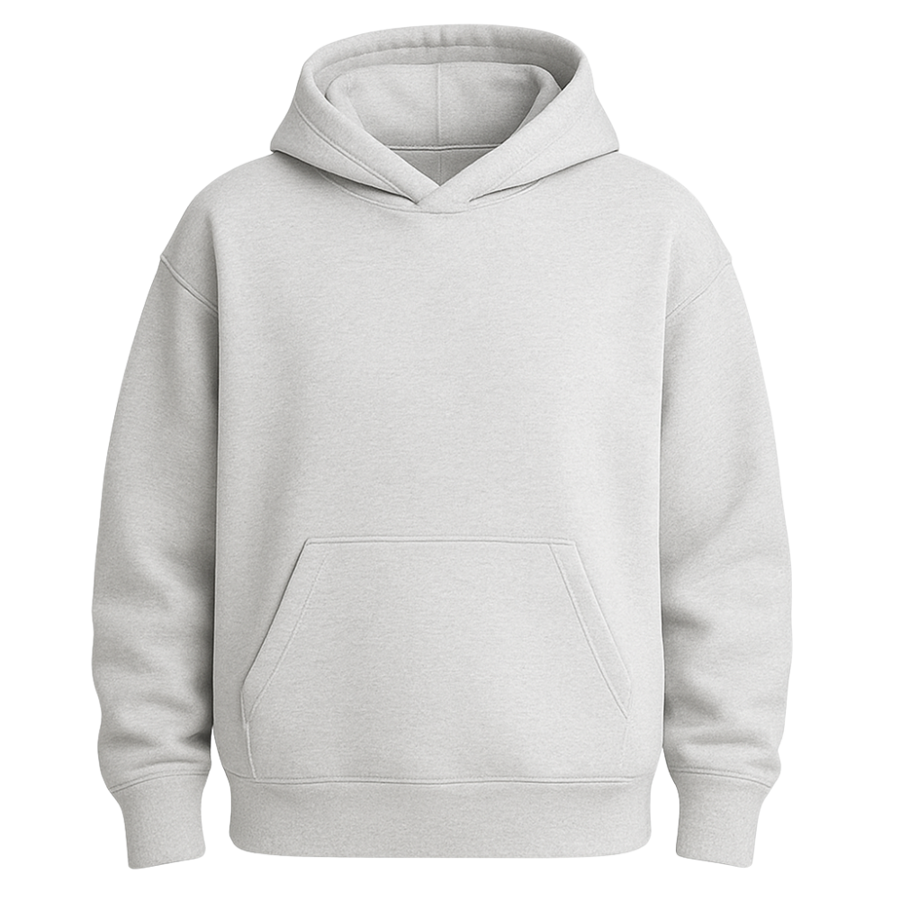 HOODLOOSE HOODIE OVERSIZE - LIGHT GREY