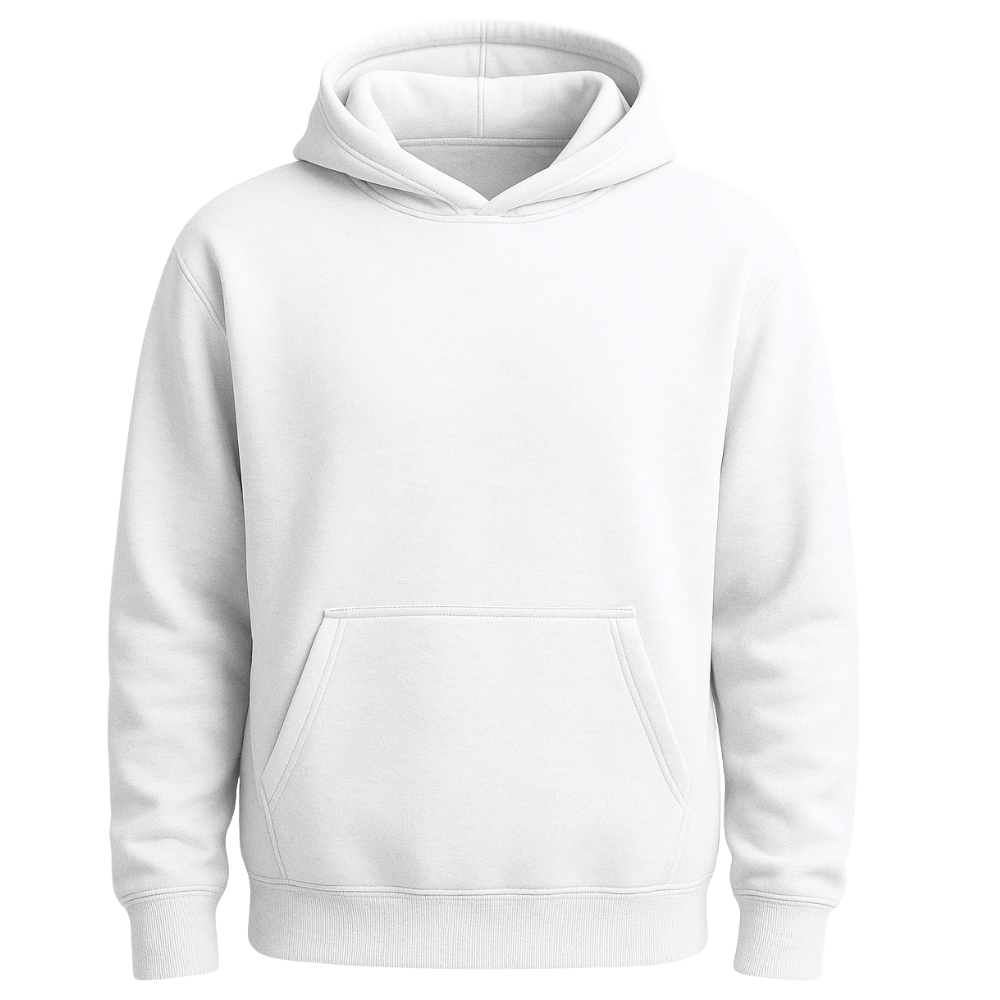 HOODLOOSE HOODIE REGULAR - WHITE