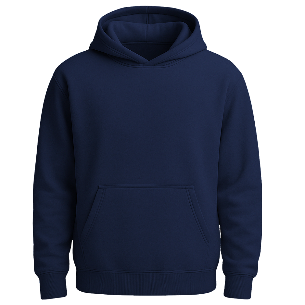 HOODLOOSE HOODIE REGULAR - NAVY BLUE