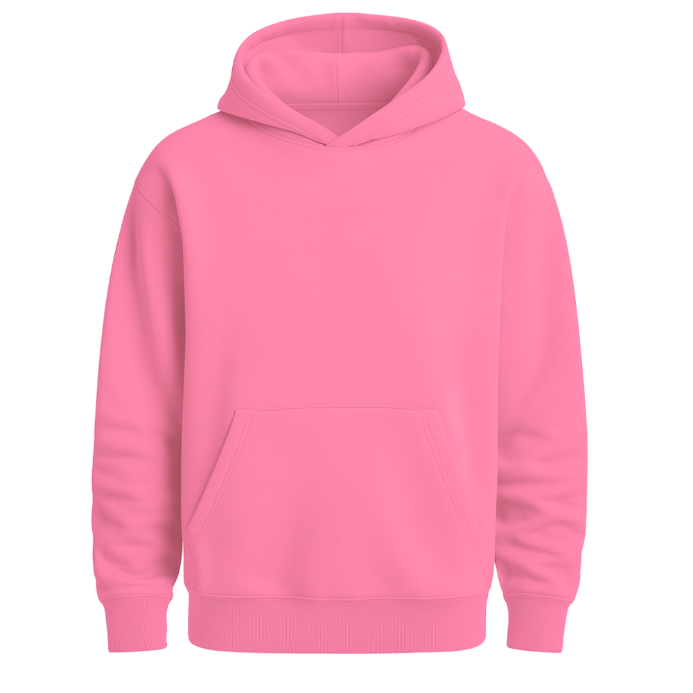 HOODLOOSE HOODIE REGULAR - PINK