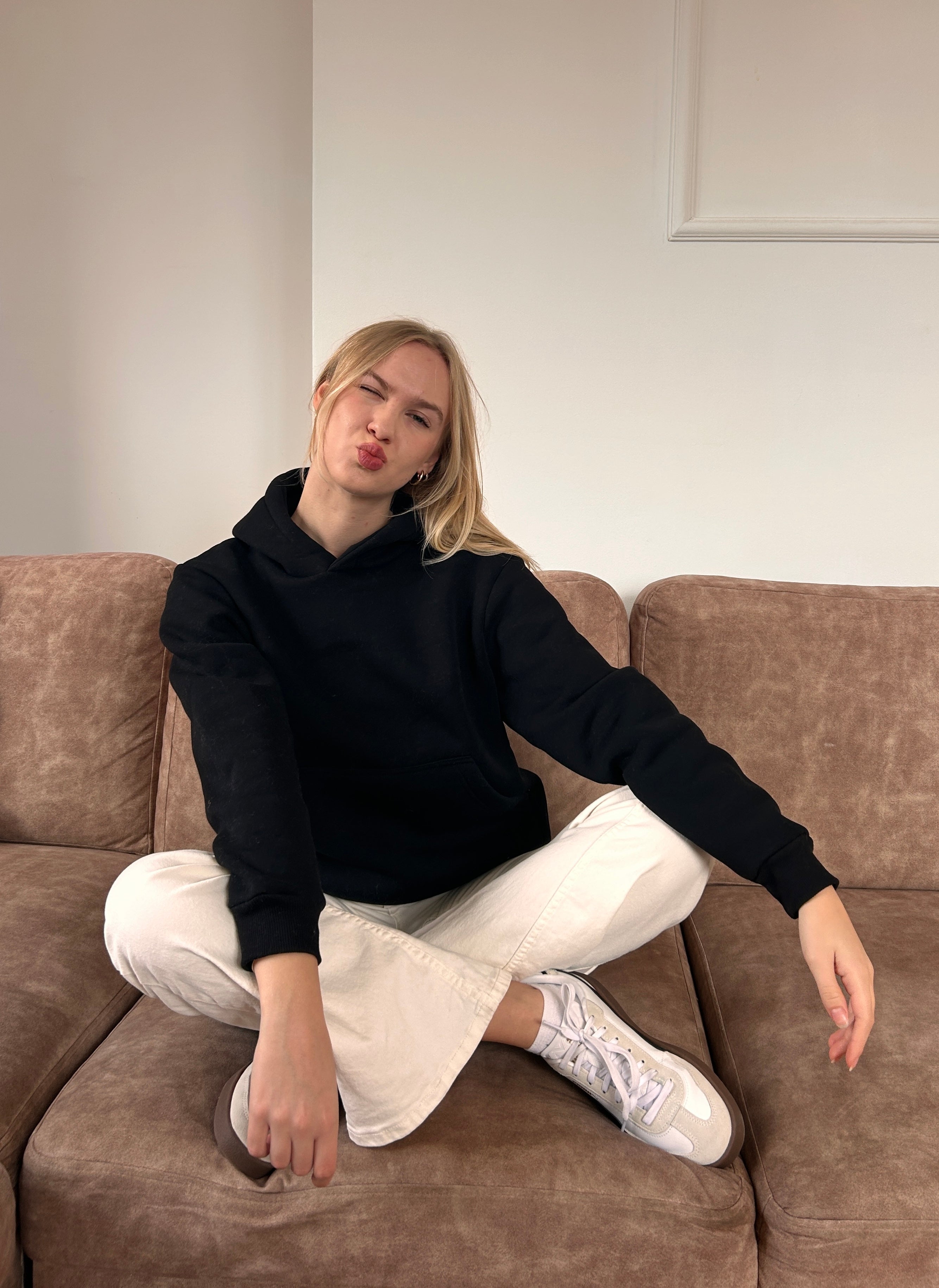 HOODLOOSE HOODIE OVERSIZE - BLACK