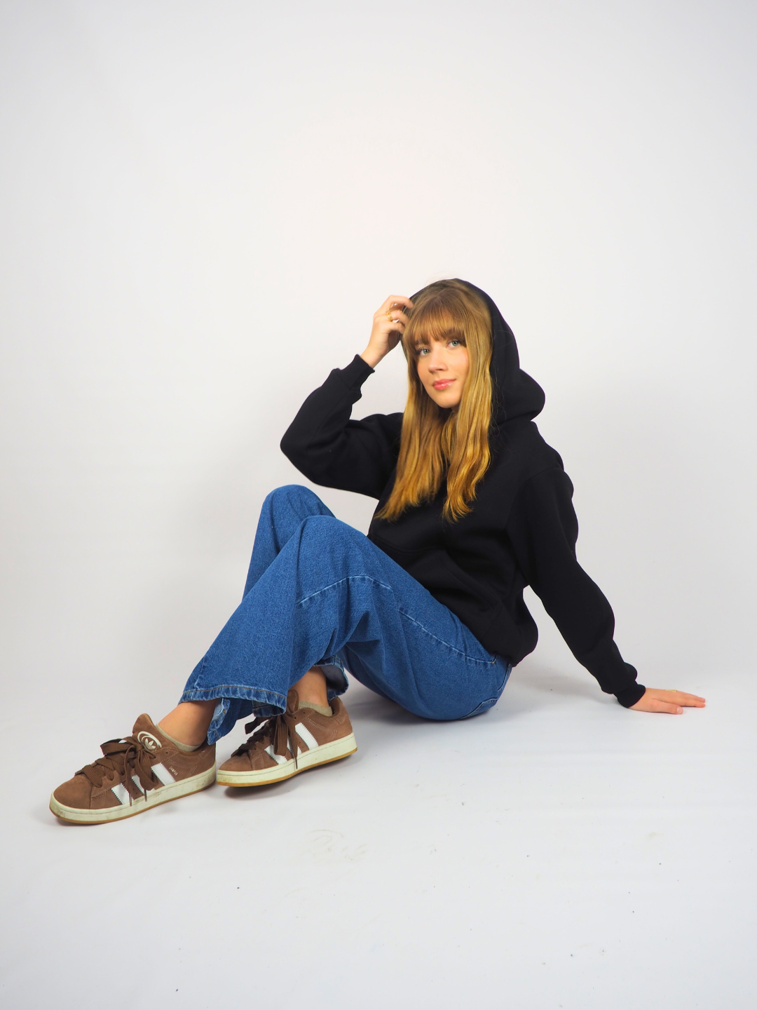 HOODLOOSE HOODIE OVERSIZE - BLACK